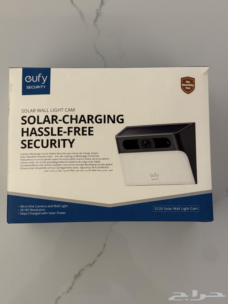 كاميرا حائط شمسية مع إضاءة Eufy S120 Solar Wall Light Cam64419906078978110