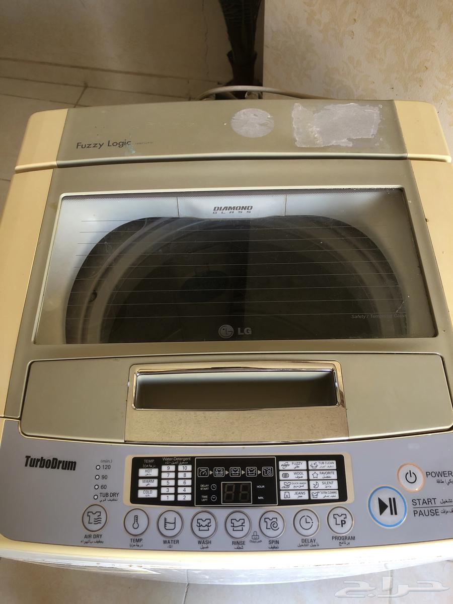 غساله LG موديل قديم حجم 6 كغ خربان فيها العمود64421960301314110