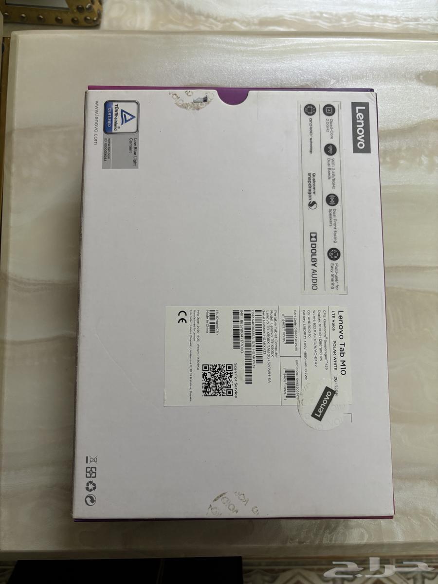 ايباد لينفو استخدام جديد مافيه كسر وله مدخل شريحه وذاكره64422069215617110