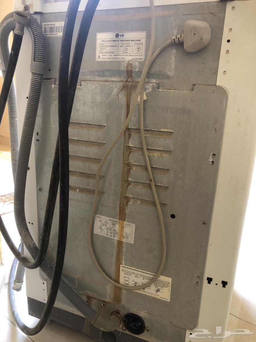 غساله LG موديل قديم حجم 6 كغ خربان فيها العمود64421960301314112