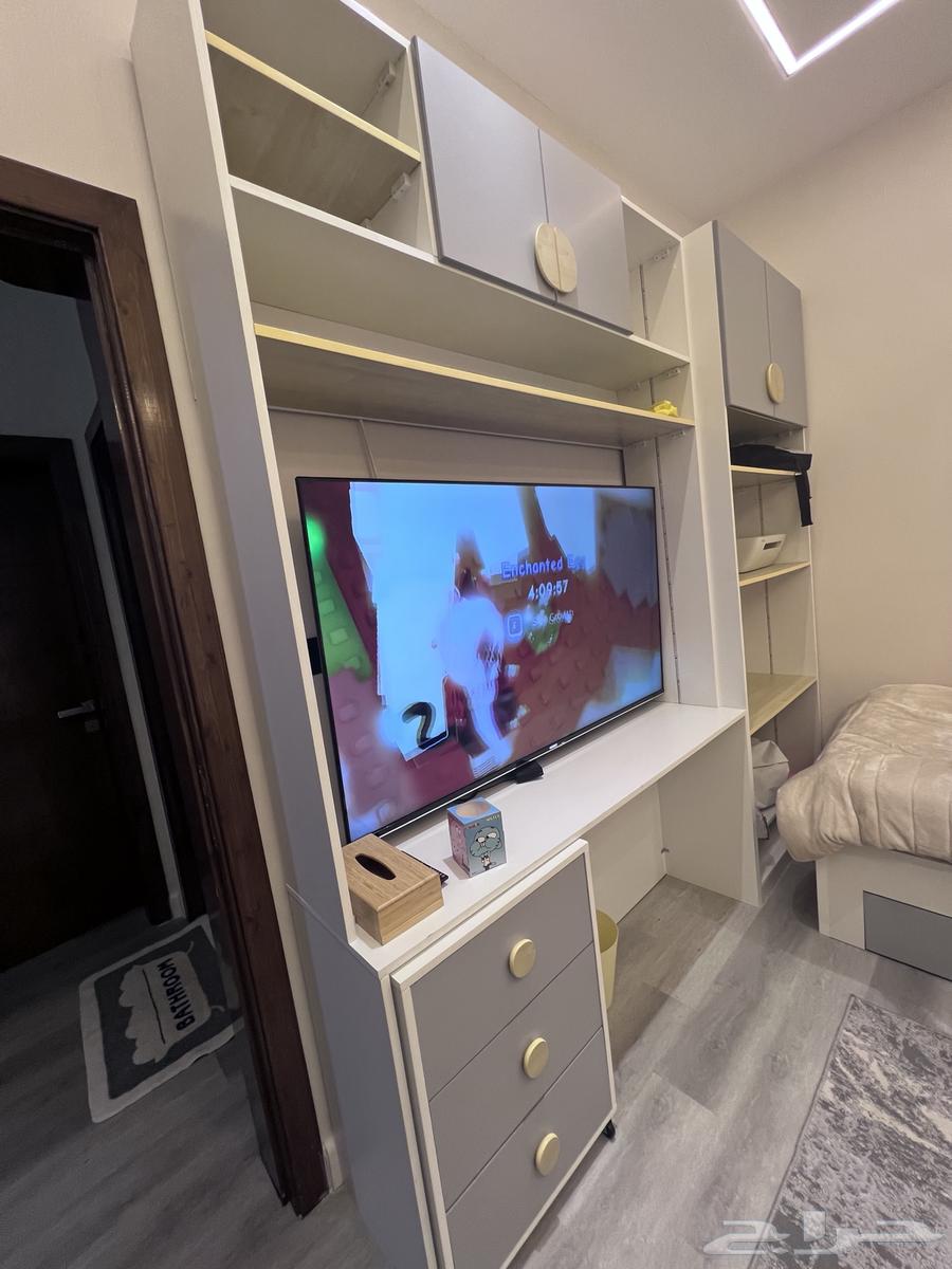 غرفة نوم أطفال جديده سبب البيع مساحة الغرفة صغيره جدا64419318640770110