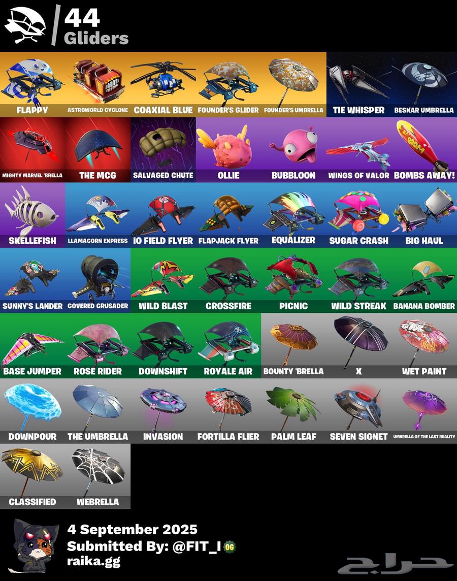 حساب فورتنايت ترفس كوت سمكة البطولة سيزن 4 و 664422832427138114