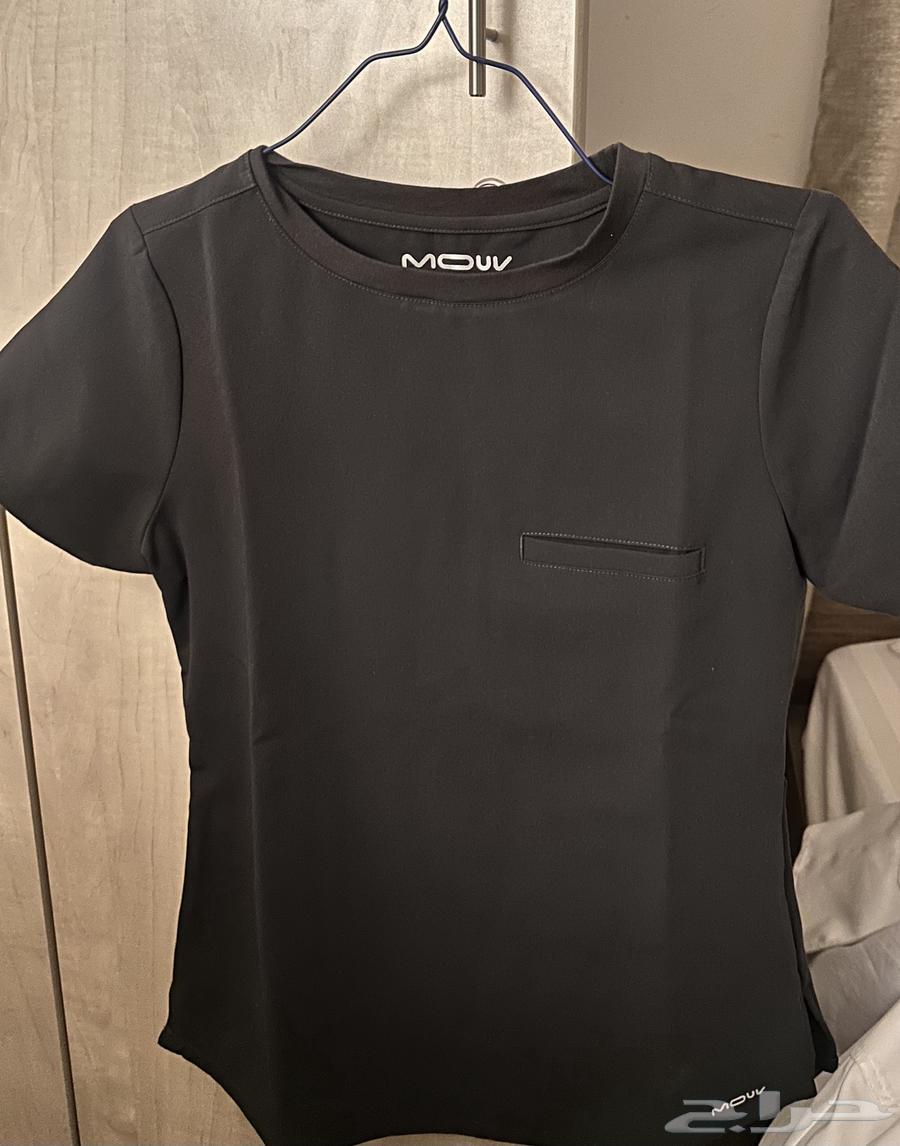 بلوزة سكرب لون رمادي xxs- توب64422286695553110