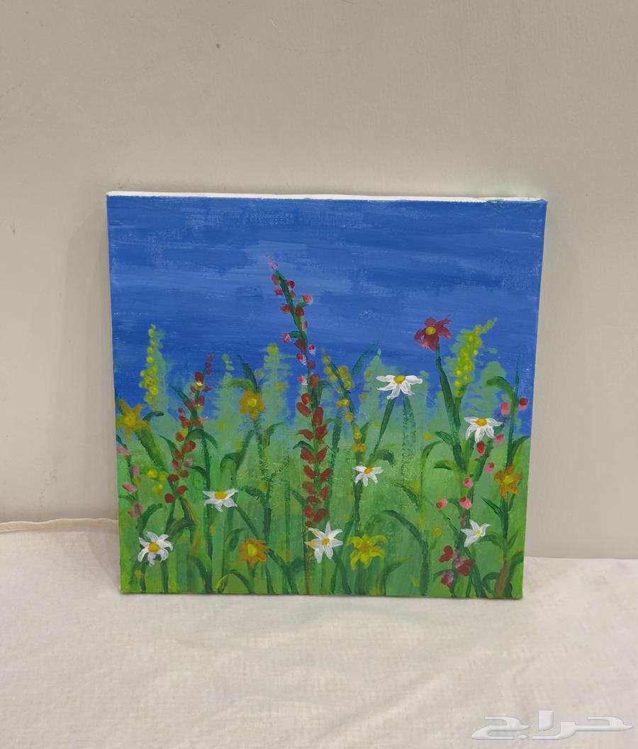 لوحات رسم الوان اكريلك لوحه64425824424194112