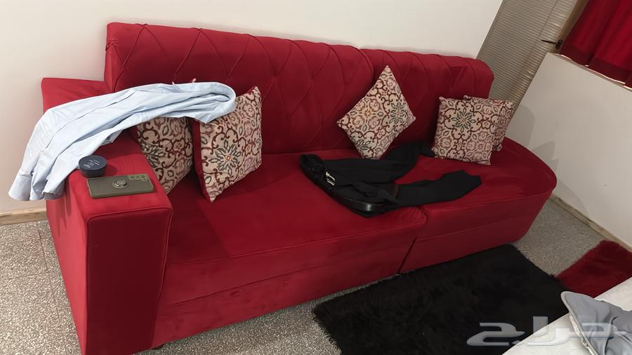 غرفة نوم مع مرتبة وسرير أطفال جديد غير مستعمل وكراسي ترس64425529705345114