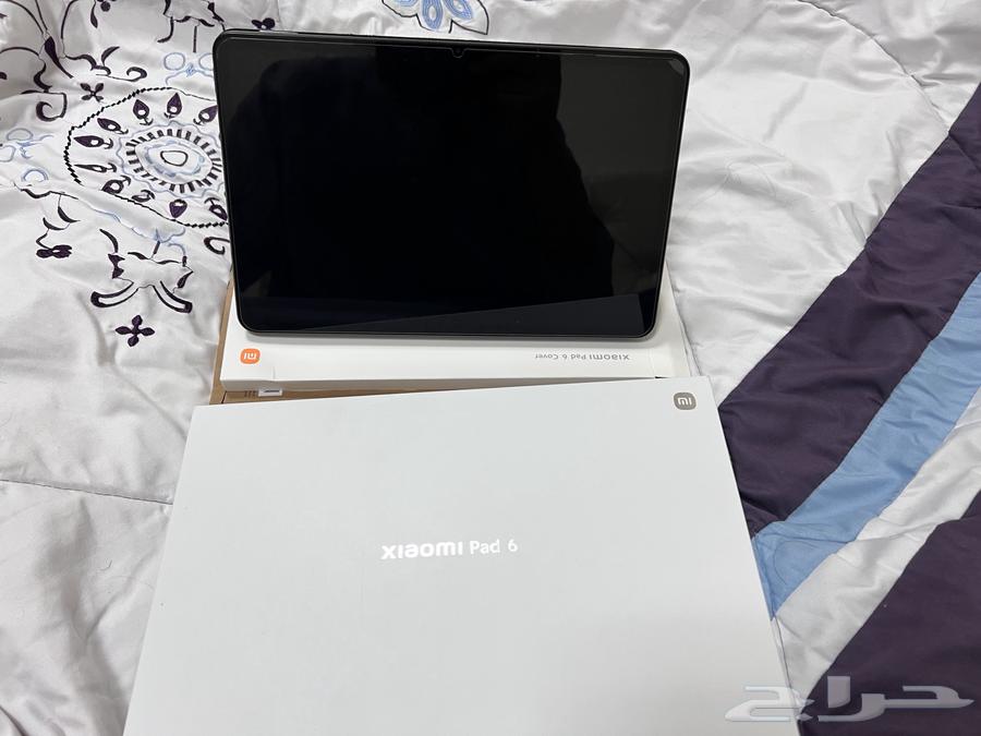 For sale Xiaomi Pad 6, clean condition with warranty from Jarir at a reasonable price64423998000642110