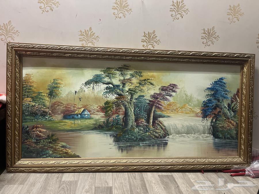 لوحه زيتيه قديمه64421310143234110