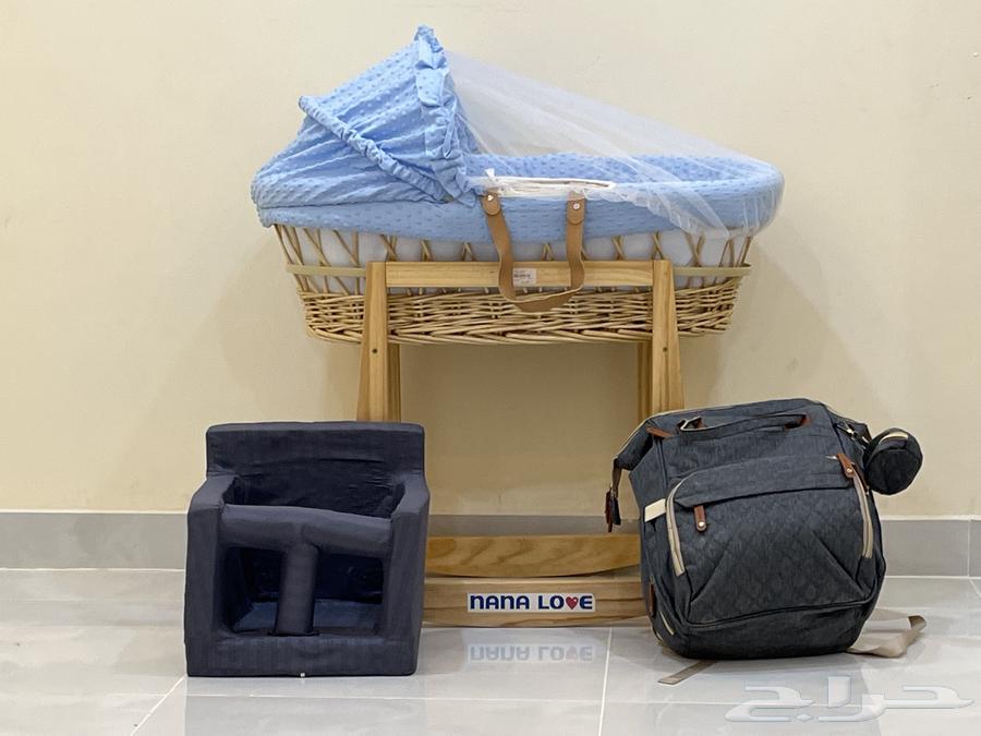 سرير آطفال جديد ونظيف مع شنطه وجلاسه أطفال السعر 15064422897128577110