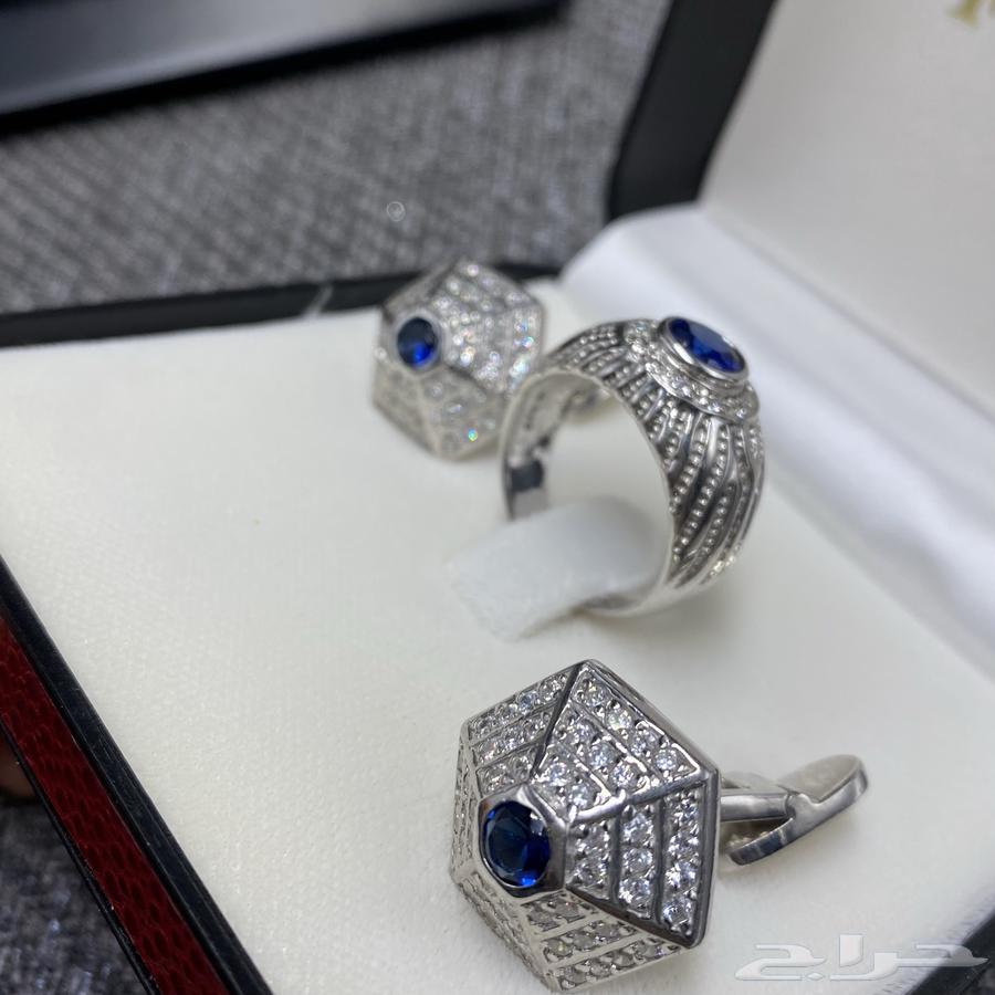 Ring and bracelet set, Italian 925 silver, luxury and distinction64421350878338110