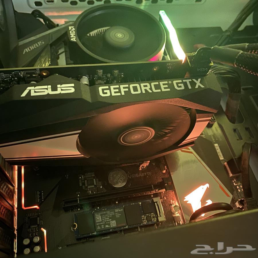 PC with gaming screen, mouse from Ryzen with Wifi dongle64425111430787111