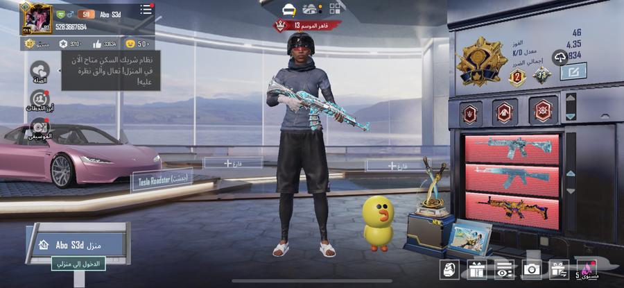 حساب ببجي لفل 87 200 مثك تقريبا64420269811970110