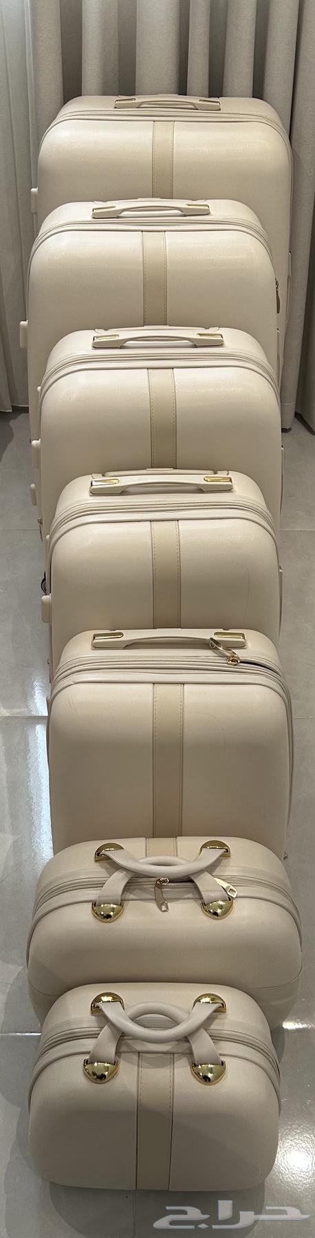 شنط دبش 7 قطع بيج - مستخدم مرة واحده استخدام نظيف64421797951875110