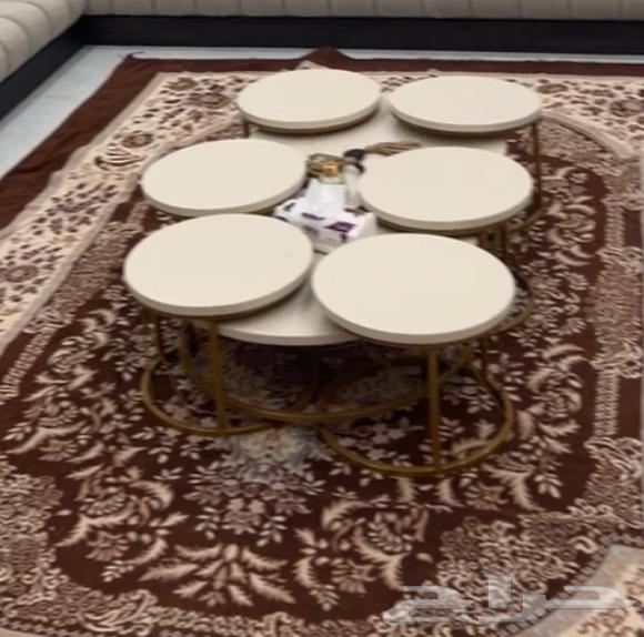 Large table with 6 small pieces64424856084227110