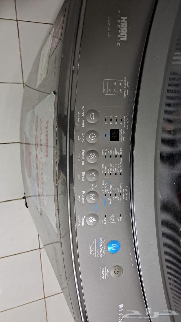 غساله هام 12 كيلو. الغسيل كويس جدا بس في مشكله بالنشاف64422327110787110