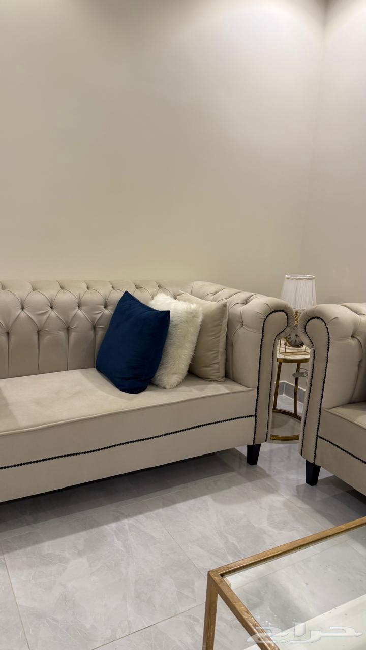 اثاث للبيع شبة الجديد كنب وطاولات64423515905283113