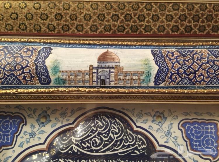 برواز آيات قرآنية صناعه يدوية (فن المينا الإسلامي)64421513114754112
