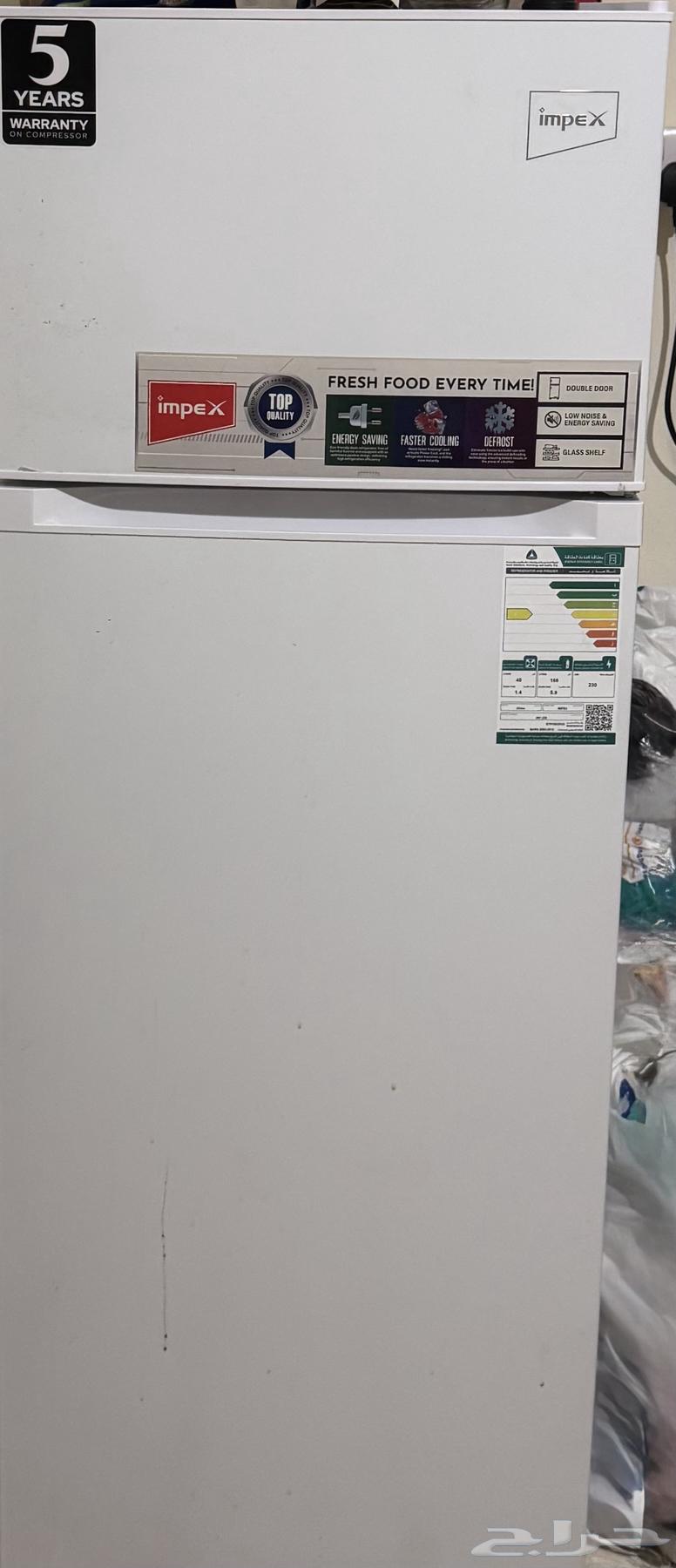 ثلاجة جديدة داخل الضمان 230 لتر64424707008897110