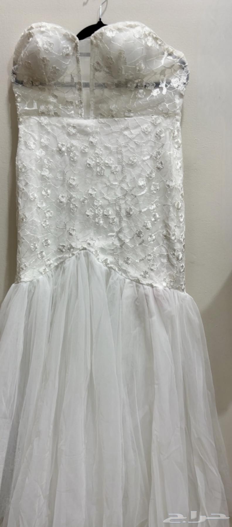 فستان زفاف مقاس s ب 100 فقط جديد64425462035842110