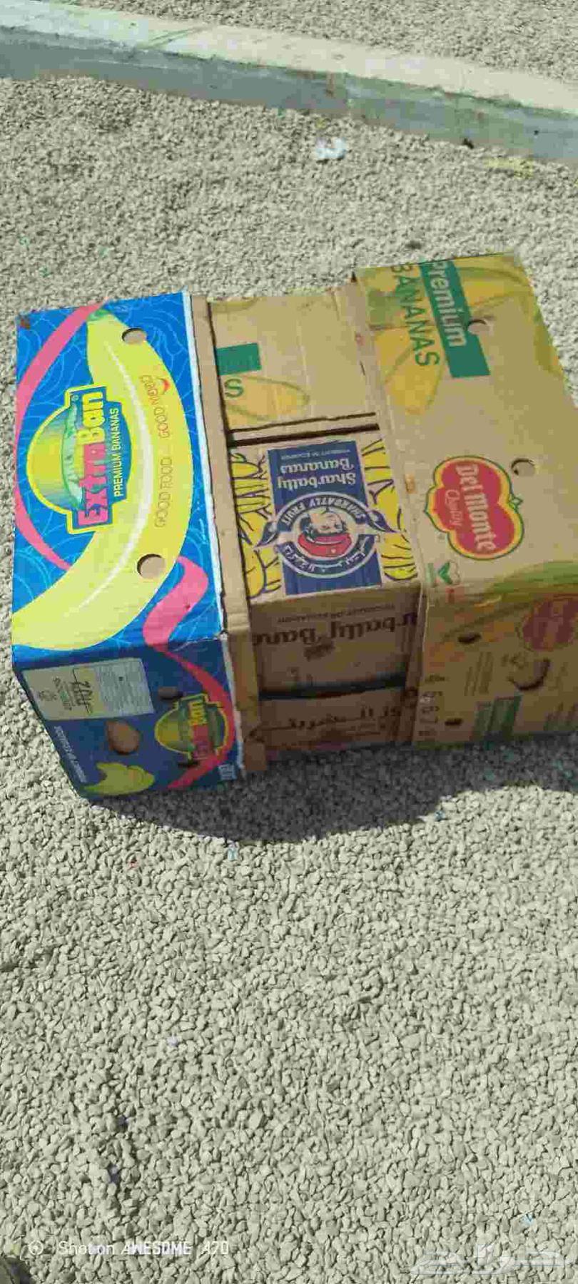 Empty banana carton, location Al-Kharj, price 364422273364737112