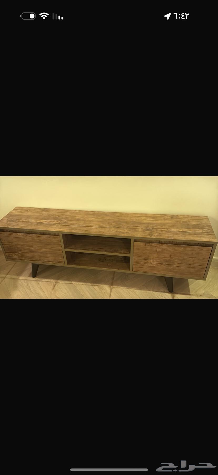 طاوله خشب للبيع اللون بني السعر 10064420445322753110
