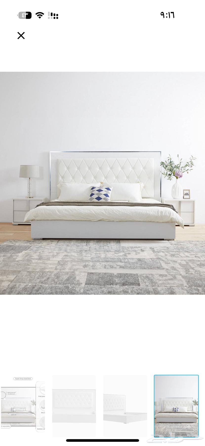 غرفة نوم مستعملة شبه الجديدة64425273143171110