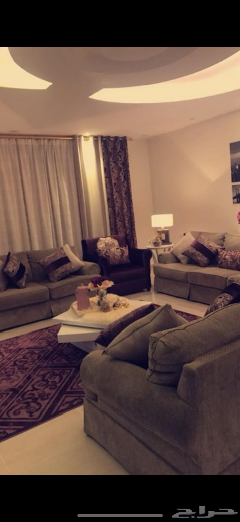 كنب للبيع كامل مع ملحقاته او مفصل64423070546306114