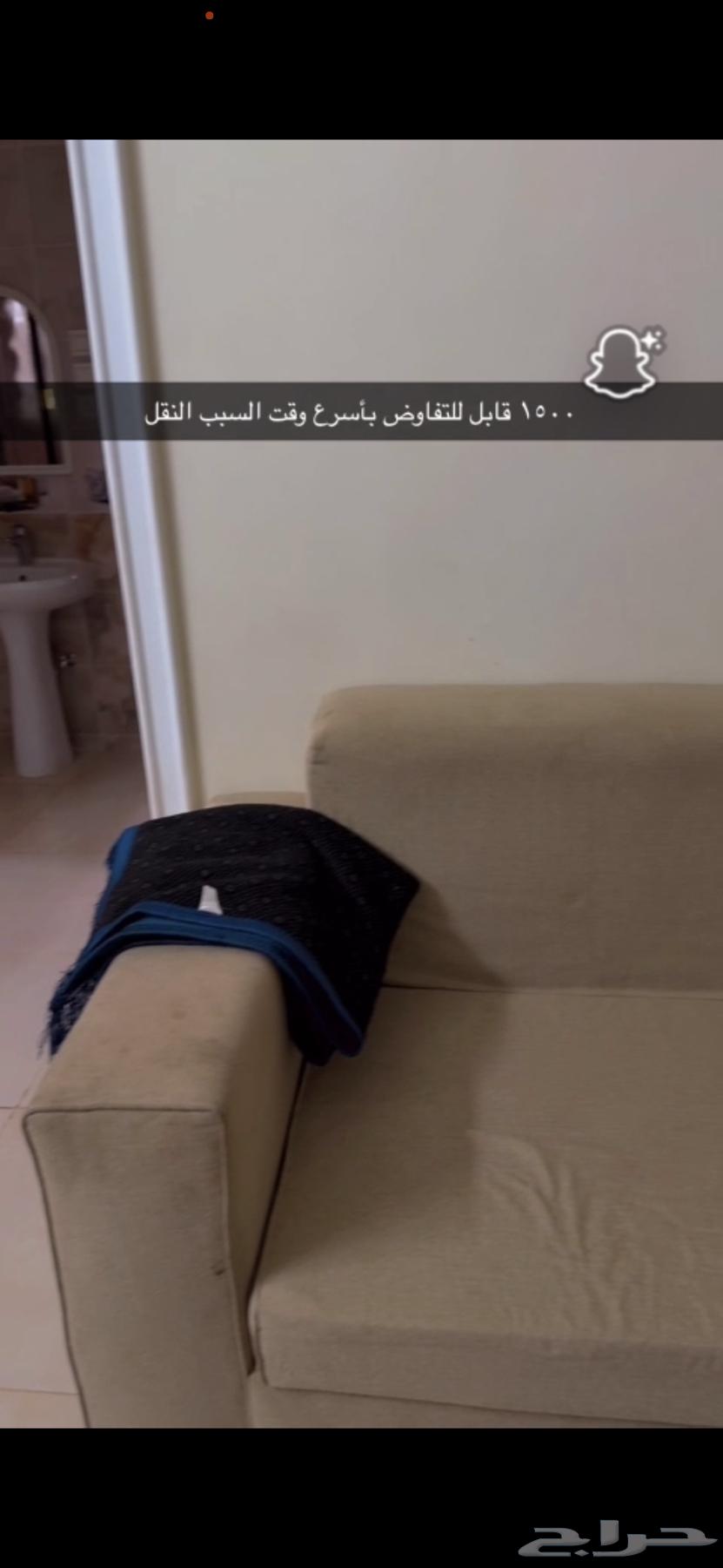 New sofa but needs washing, reason for sale is moving from the apartment to another place64425810943490113