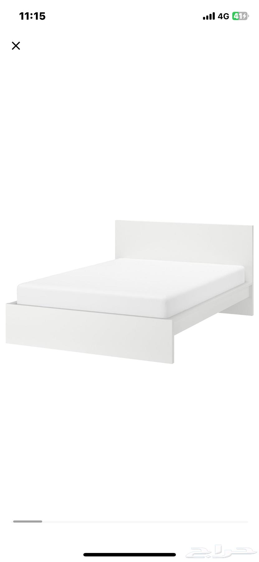 سرير ايكيا نفرين جديد64425905877121114