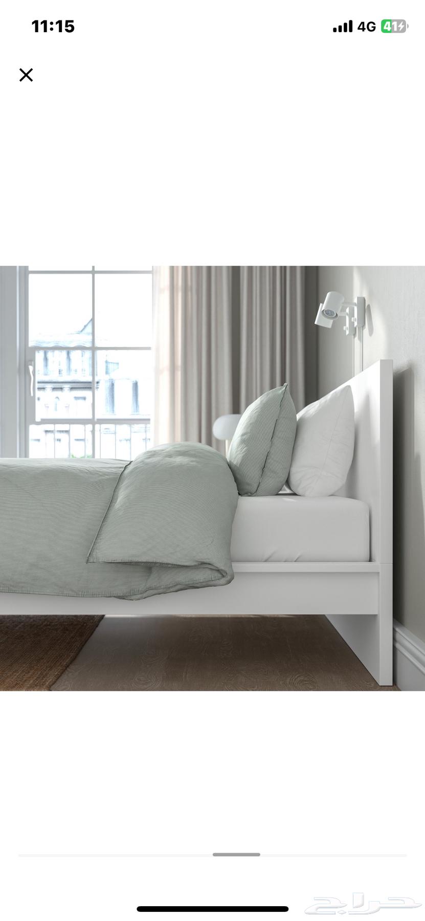 سرير ايكيا نفرين جديد64425905877121113