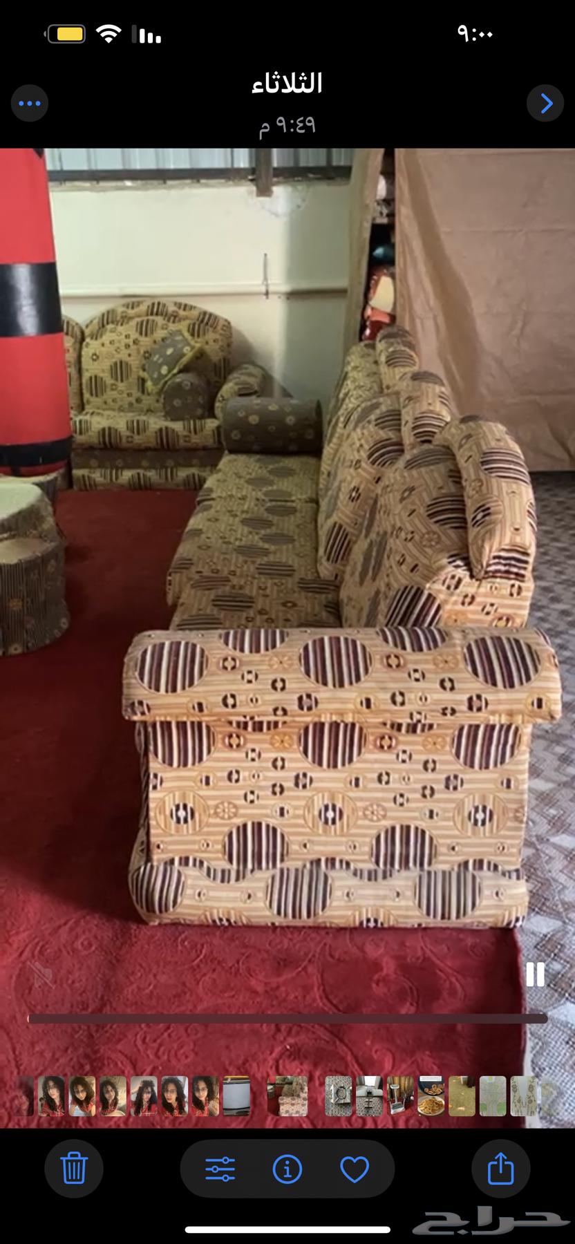 كنب متصل يسع 25 شخص خشب اصلي64425138608770114