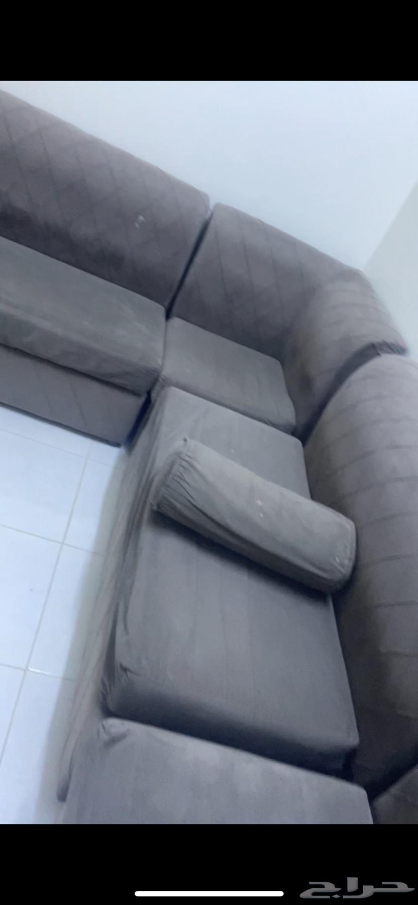 كنب L البيع مستعجل الحالة نضيف64422772203778111