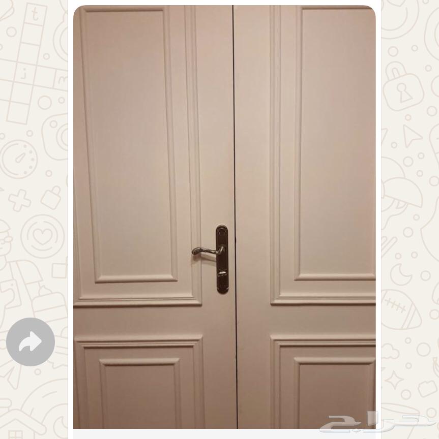 ابواب خشب فيبر زجاج المنيوم للبيع64421040035459111
