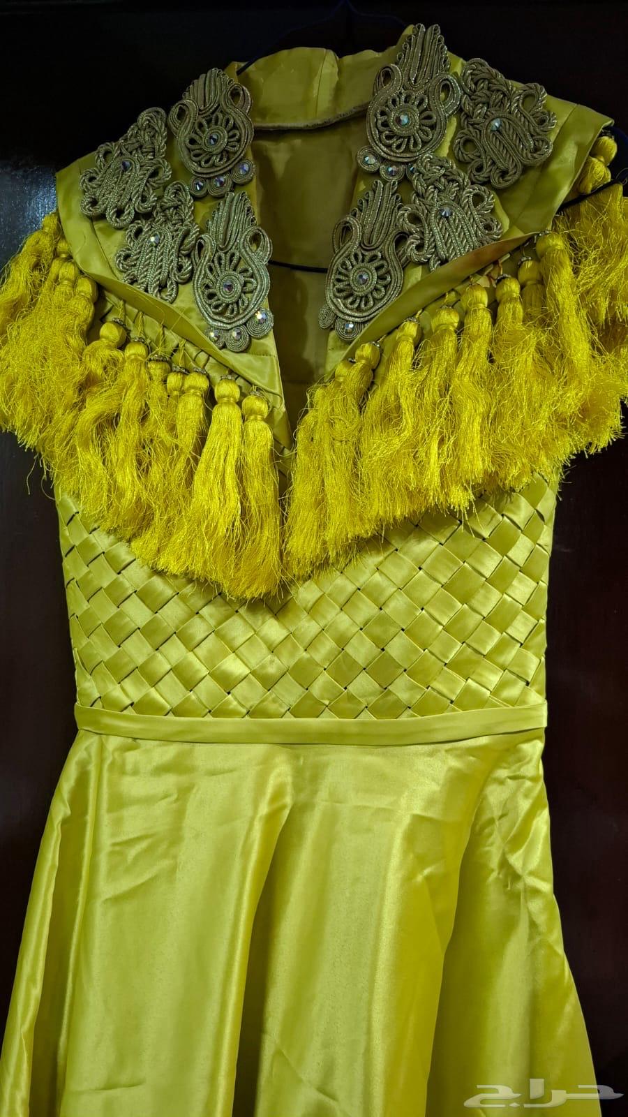 فستان سهره لبسة مره وحده 5 ساعات64420485861123111