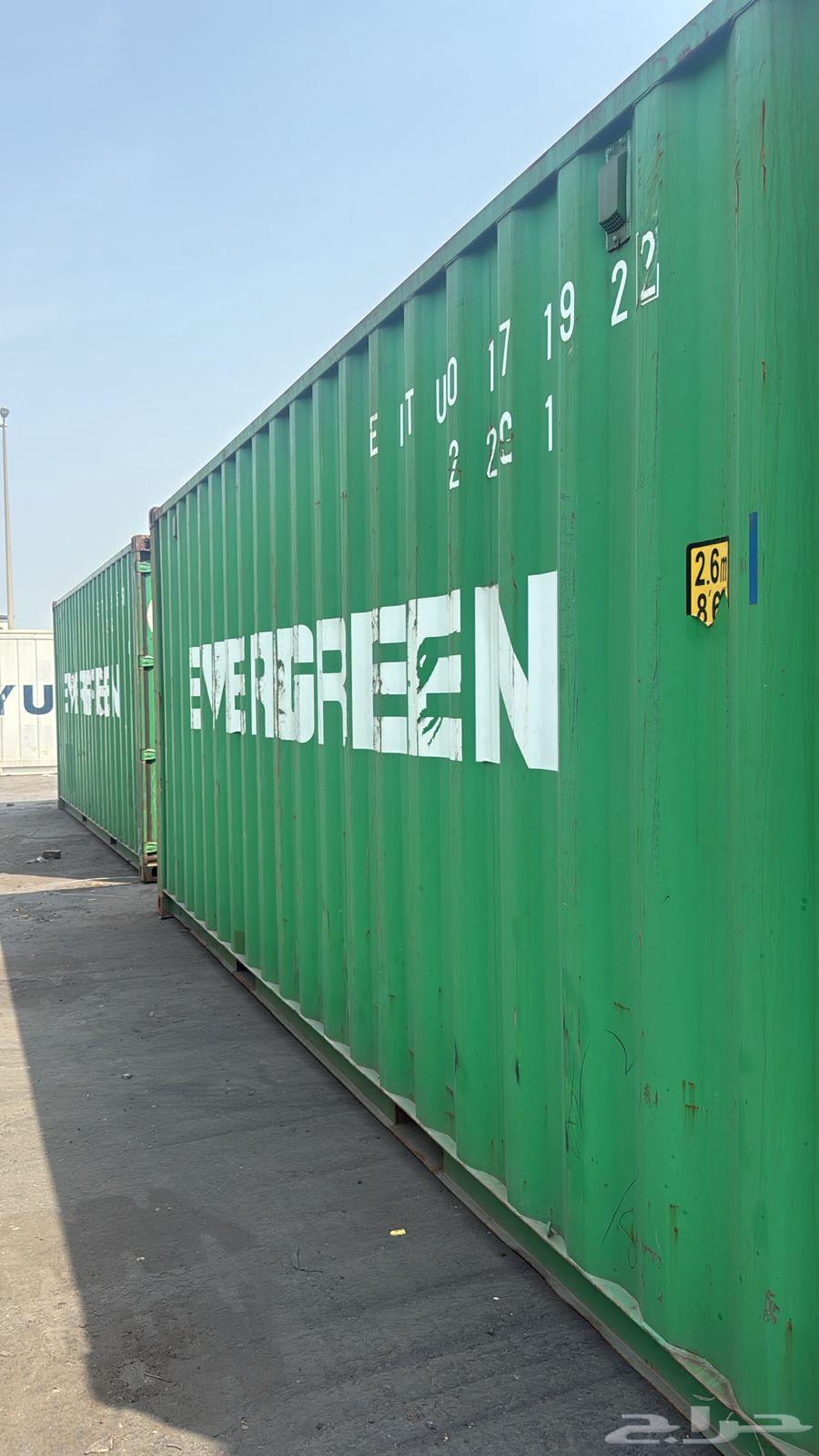حاويات 20 قدم ( كونتينر ) بحالة ممتازة64582725180291110