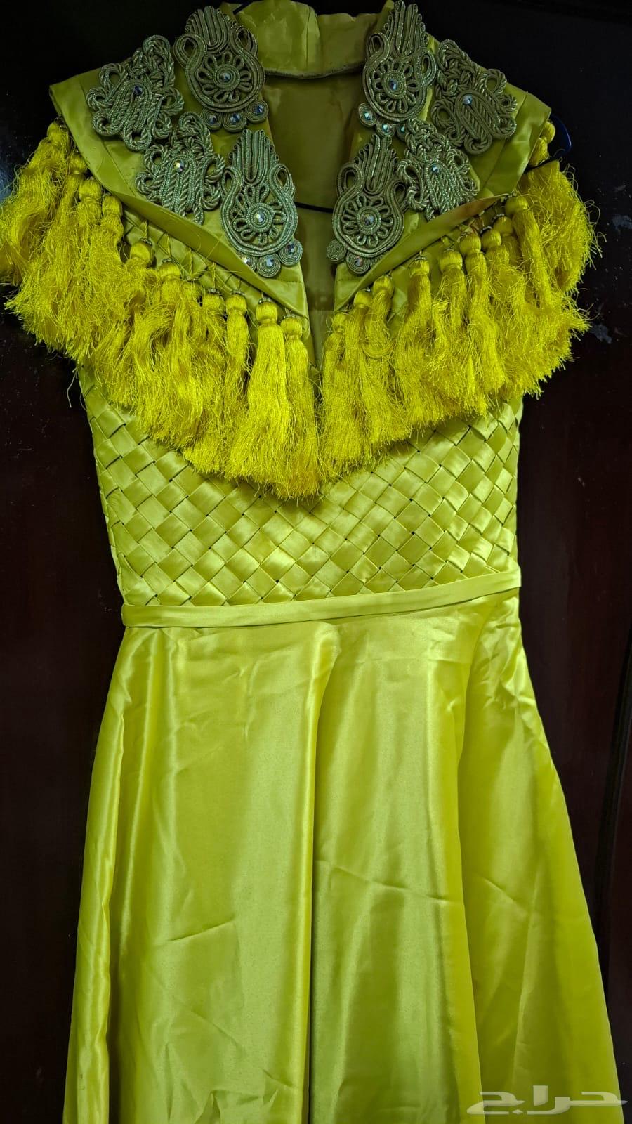 فستان سهره لبسة مره وحده 5 ساعات64420485861123112