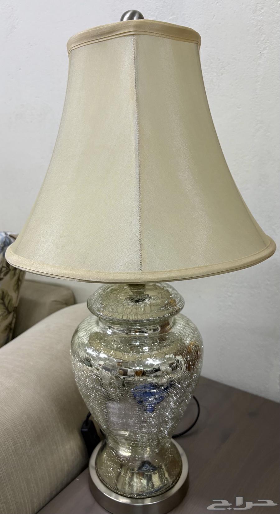 Solid wood desk, vintage lamp, sofa covers, 9-piece set with 10 cushions64423229669891113