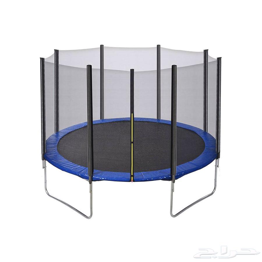 نطاطة شبك بعدة مقاسات مختلفة - ترمبولين بسسته حديد متينة64432359562754114