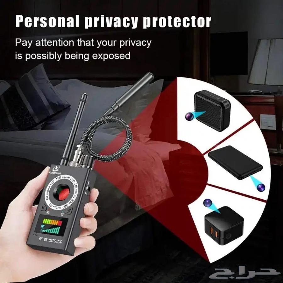 Hidden Camera, Eavesdropping and Tracking Detector64432795843203111