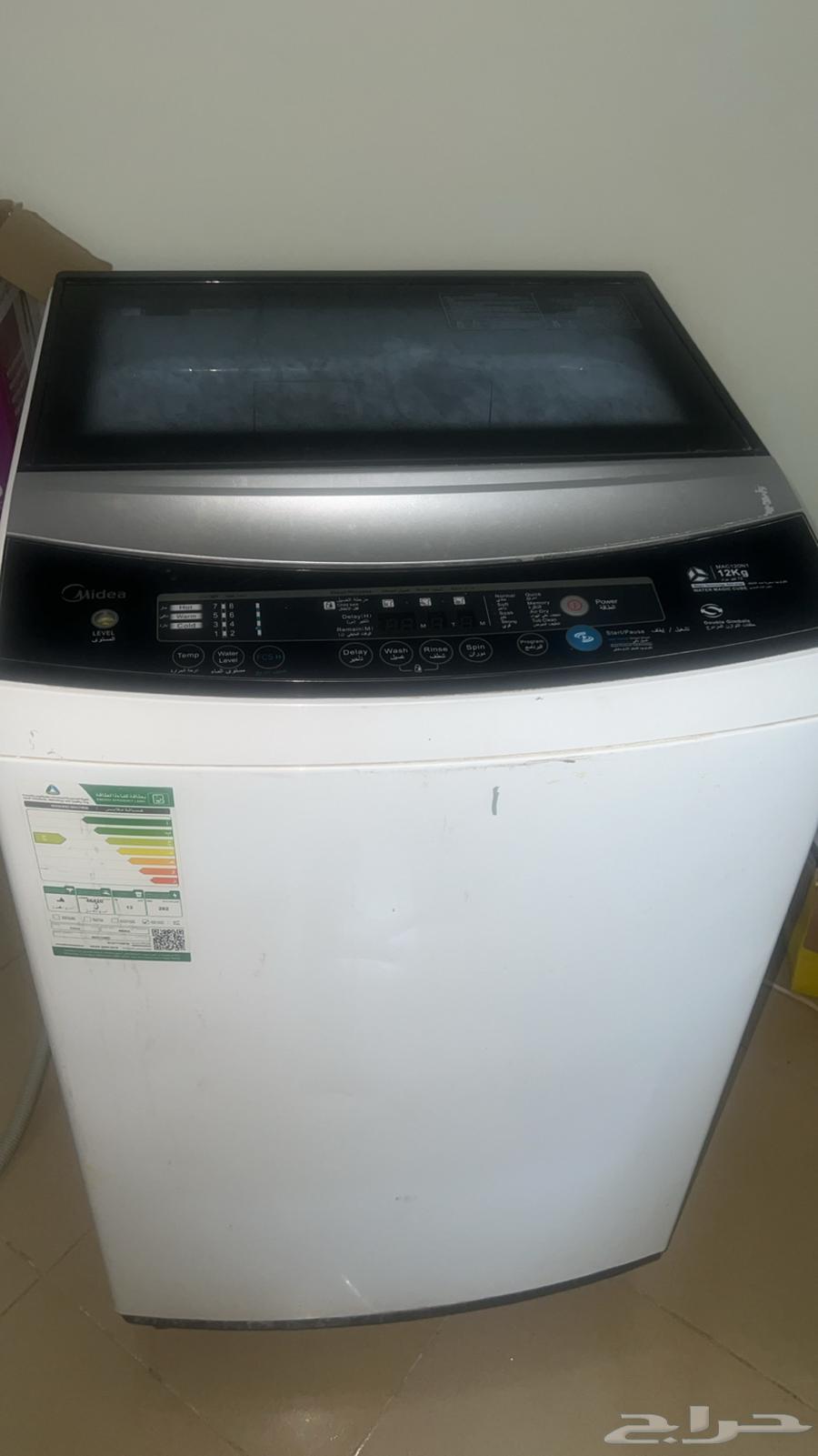 غسالة ملابس ميديا 12 كيلو64426765719555110