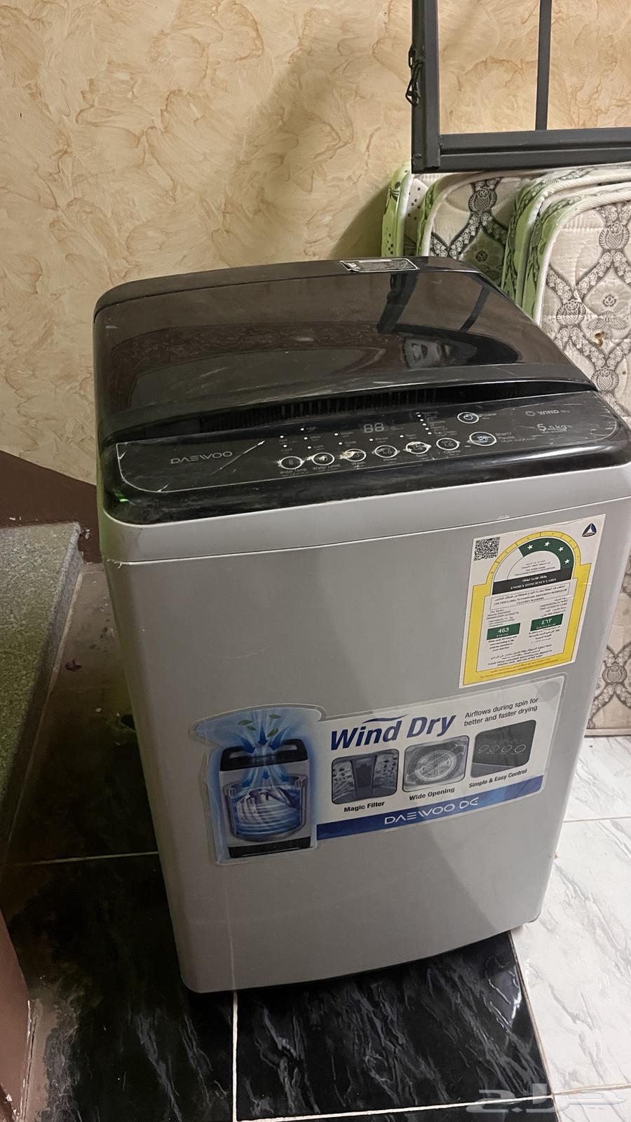 غسالة ملابس دايو اوتماتيكه شبه جديده64430954512897110