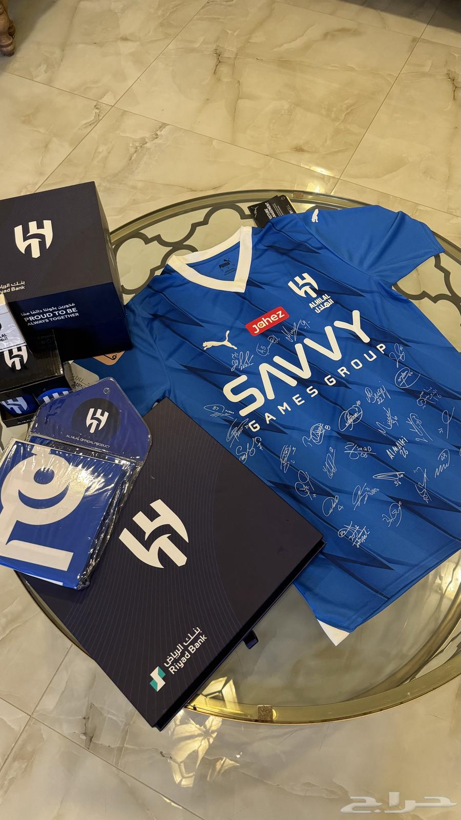 تيشيرت الهلال موقع من جميع اللاعبين64432345861891111