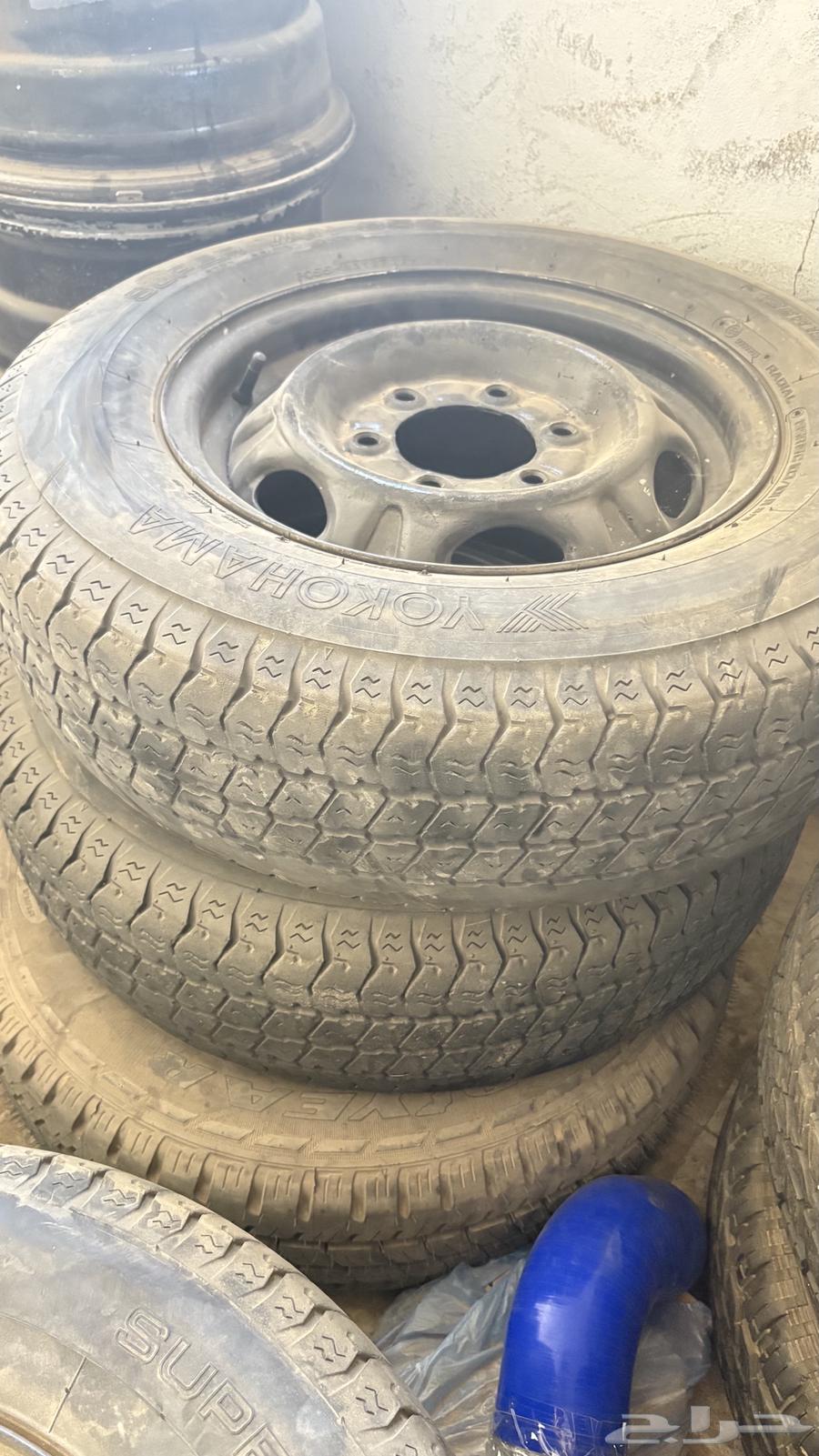 DSDN wheel set with YOKOHAMA tires64429775760001111