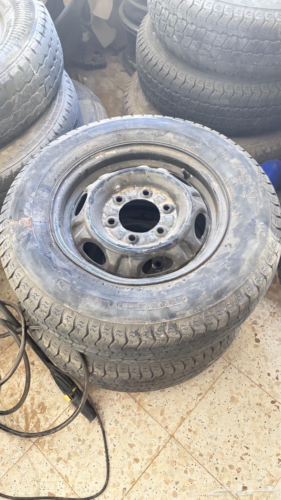 DSDN wheel set with YOKOHAMA tires64429775760001110