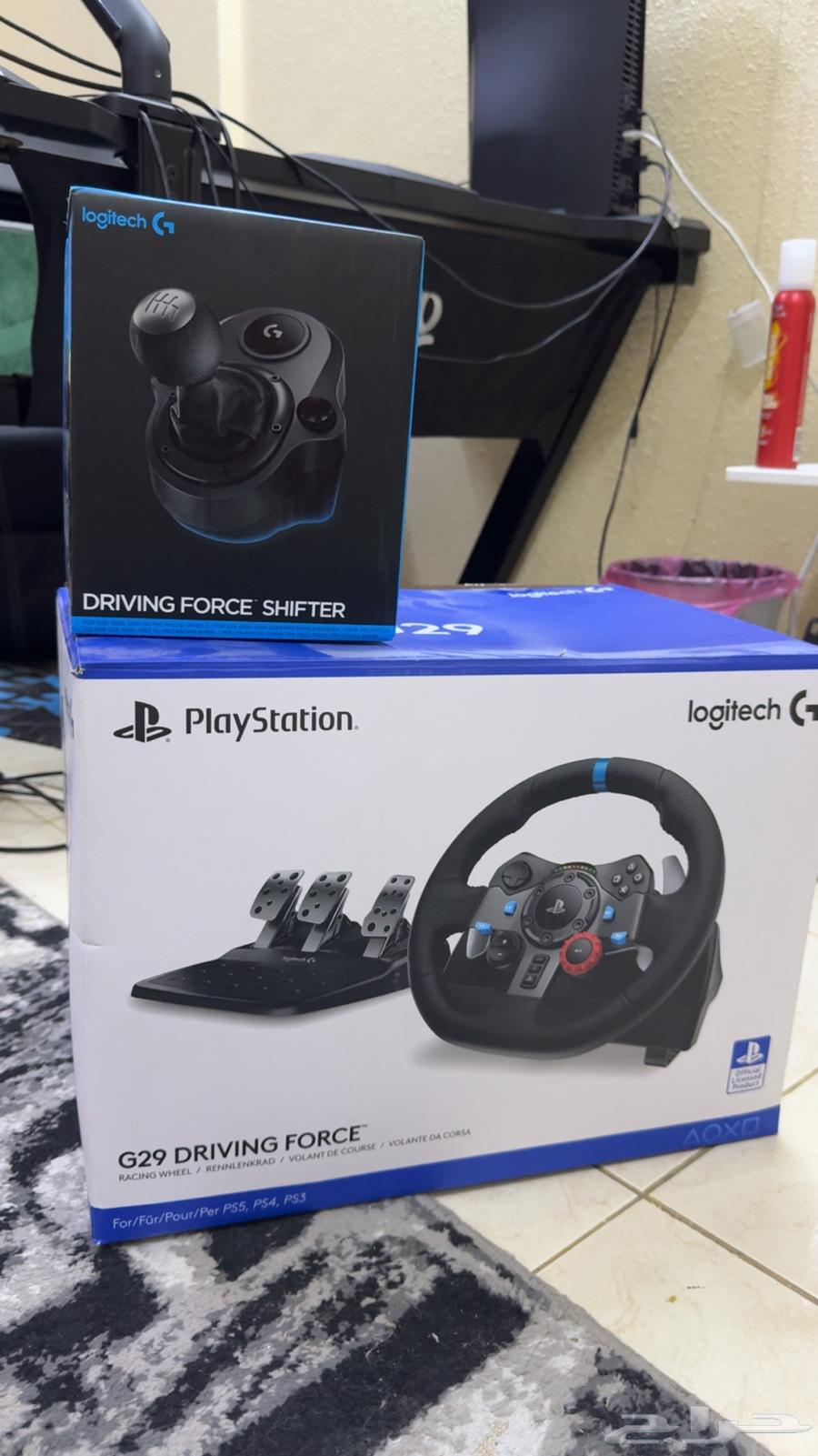 طارة سوني G29 جديده استخدم فتره بسيطه. و معه غير لوجيتيك64427156164865114