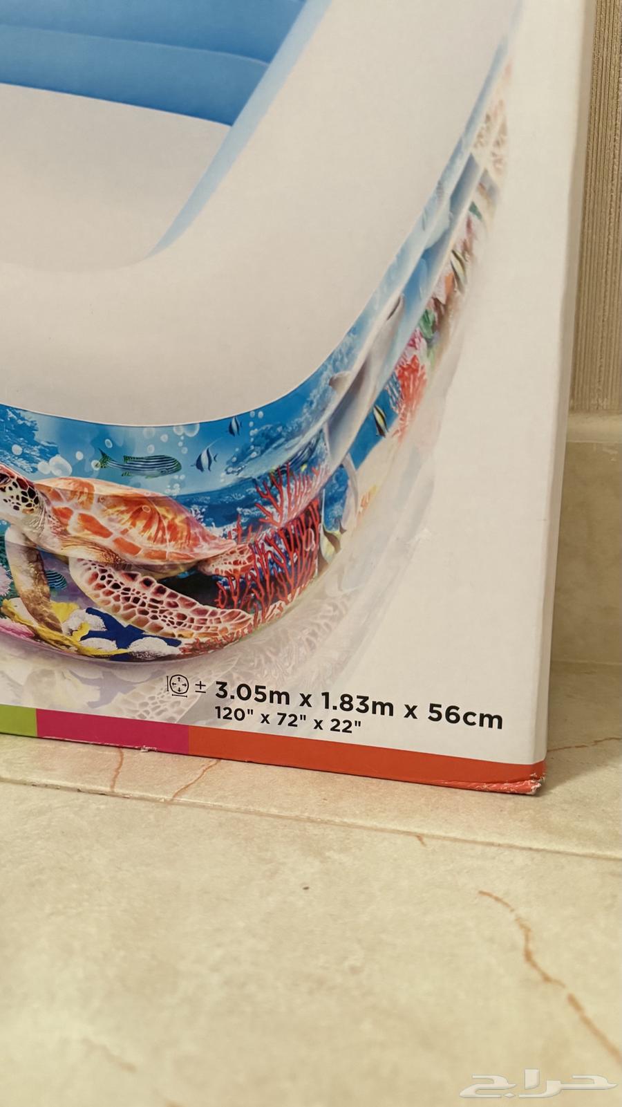 مسبح للبيع مع المنفاخ64427986322691111