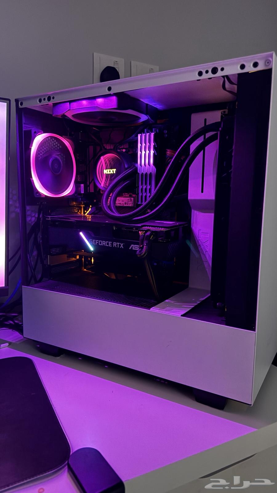 للبيع كمبيوتر PC قيمنق RTX 20270 Super مع شاشات64429573129601110