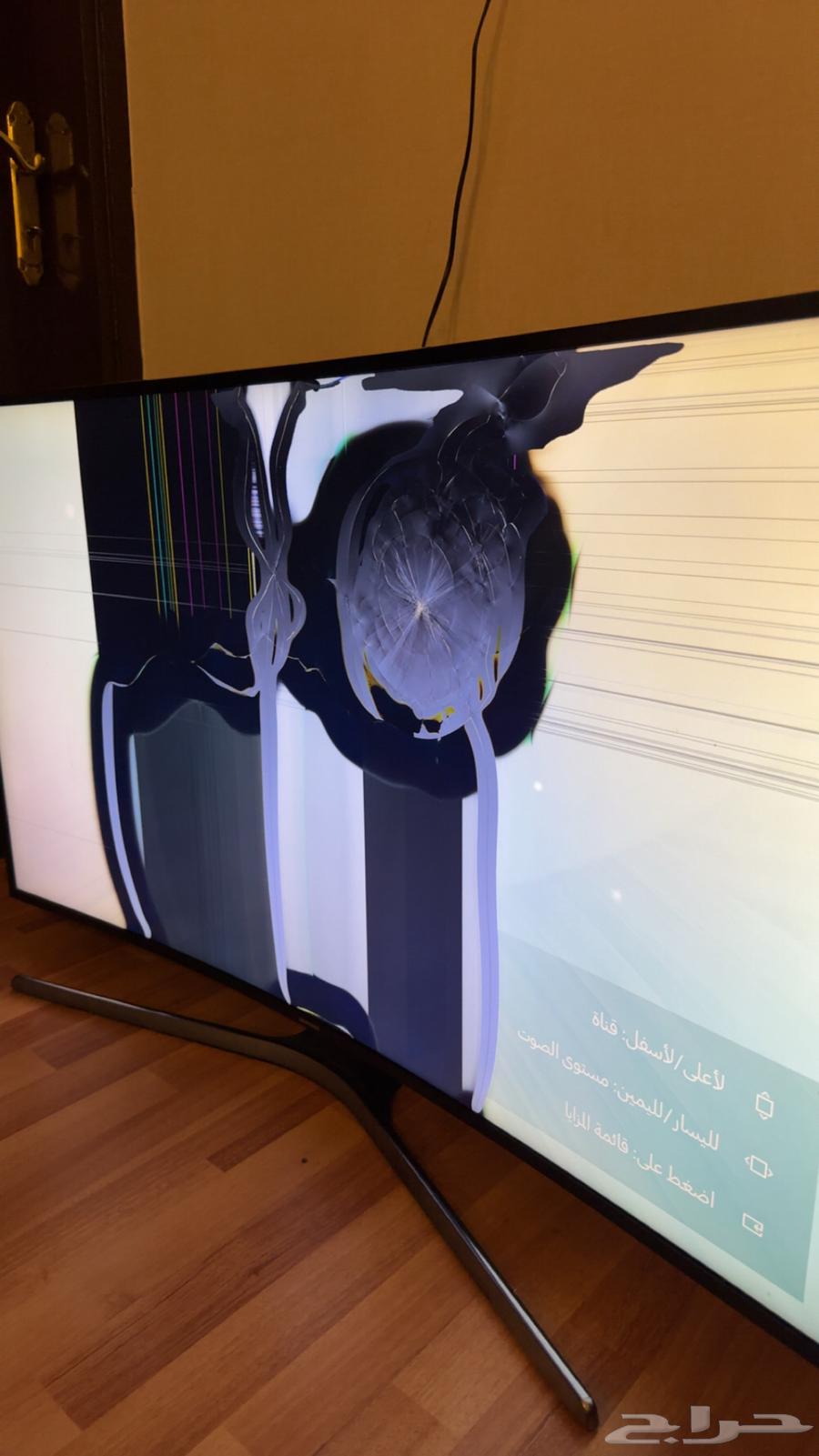 تلفزيون سامسونج سمارت مكسور64432646190465113