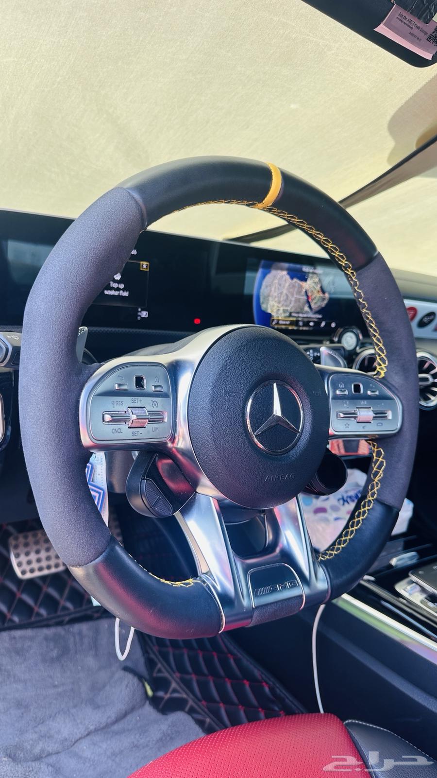 طاره مرسيدس AMG  A - CLA  class - اسطبات - مقاعد أماميه64589178888579110