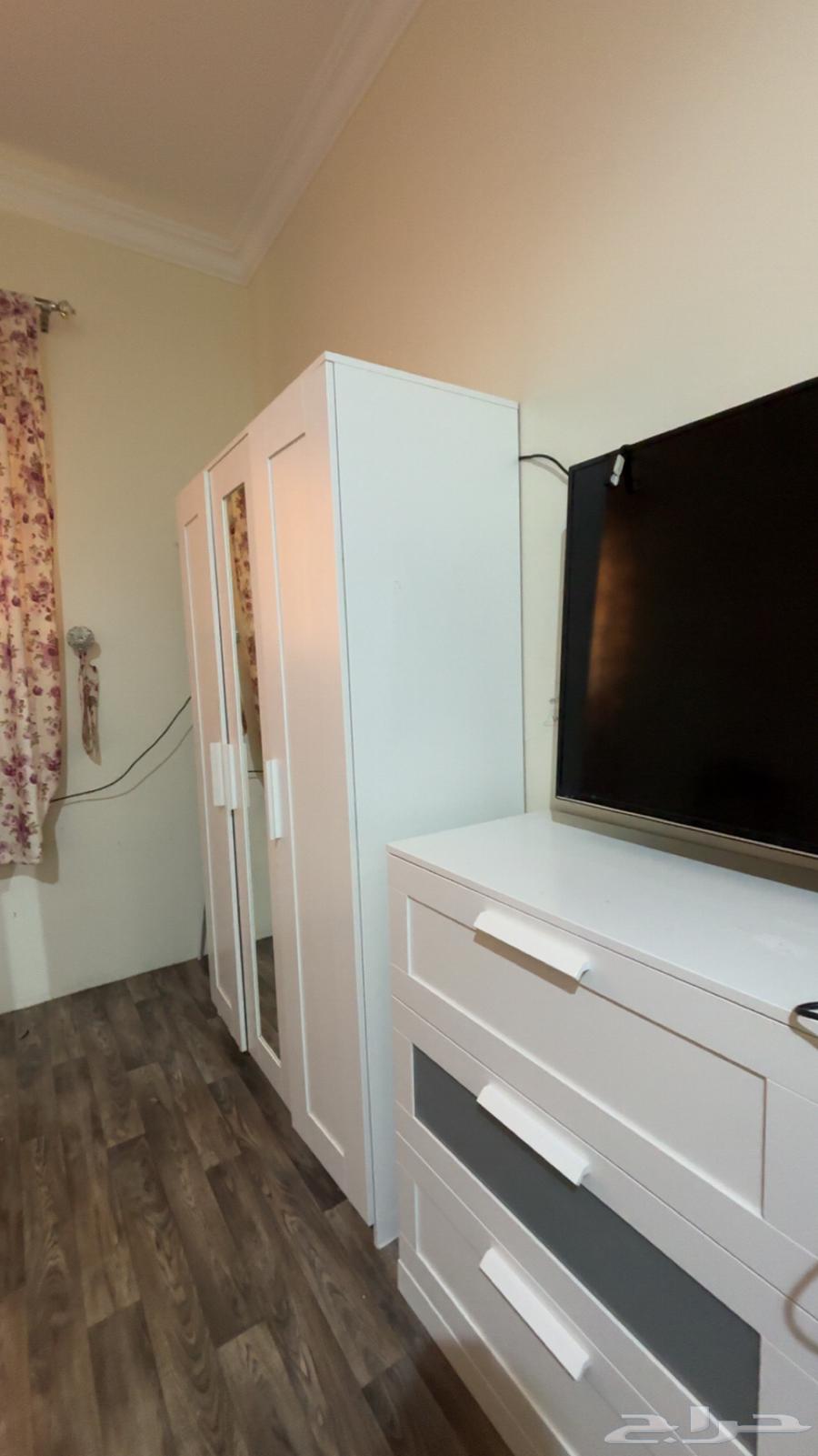 غرفه نوم كامله توصيل من ايكيا مافيها كسر ولا خدش64430684333057112