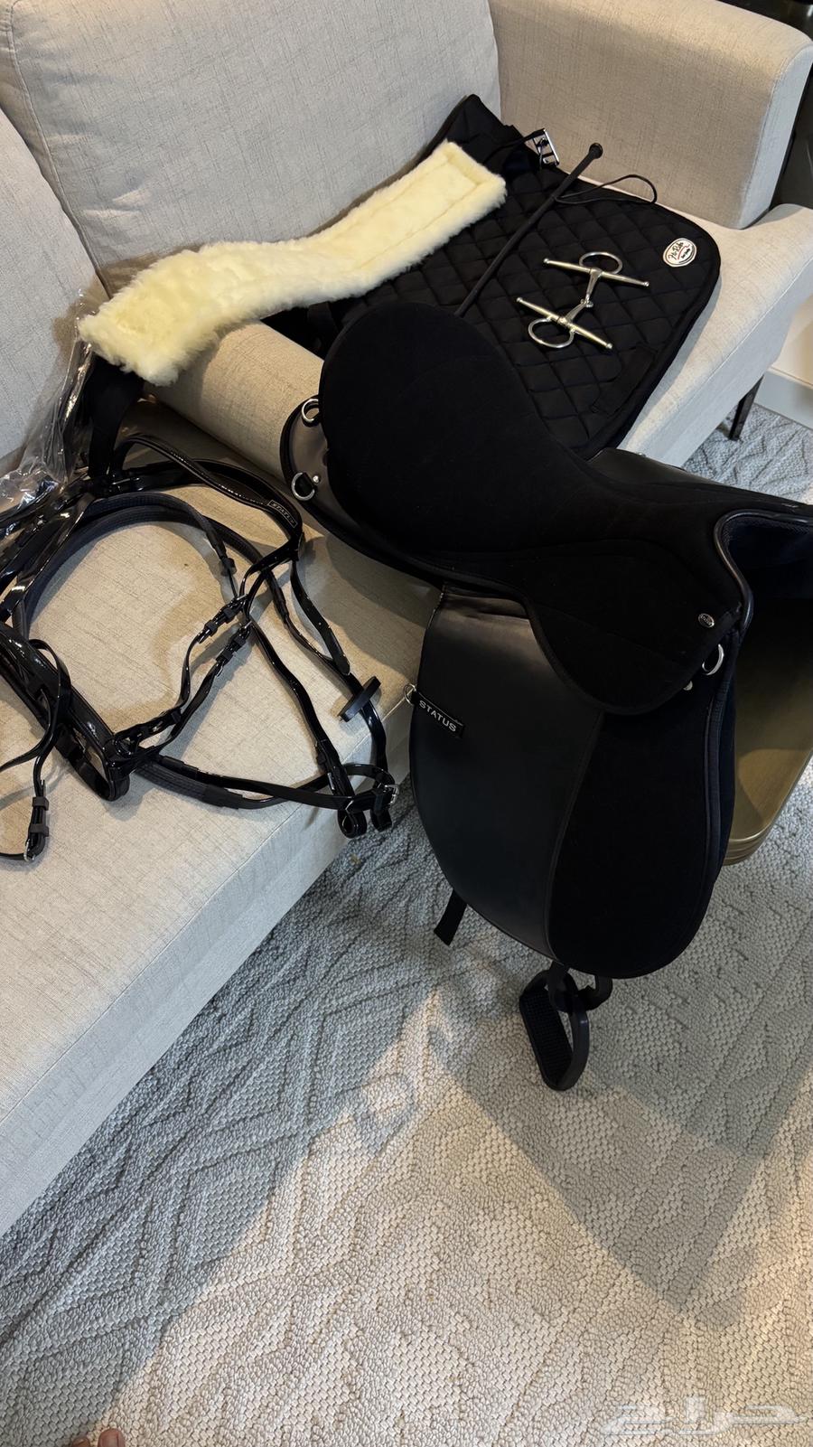 Excellent original STATUS saddle64433215741058114